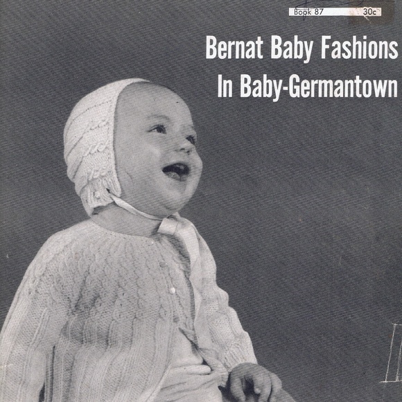 Bernat Shirts & Tops 96 Bernat Baby Clothes Germantown Book 87